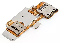 Конектор SIM-карти LG G3 F460L з шлейфом - фото Конектор SIM-карти LG G3 F460L з шлейфом