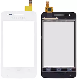 Сенсор (тачскрин) Alcatel One Touch 4030 S'Pop, 4030D White - фото Сенсор (тачскрин) Alcatel One Touch 4030 S'Pop, 4030D White