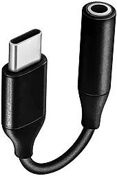 Аудіо-перехідник Samsung M-F USB Type-C - 3.5mm High Copy Black