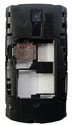 Рамка корпусу Nokia 205 Asha Original Black - фото Рамка корпусу Nokia 205 Asha Original Black