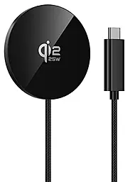 Беспроводное (индукционное) зарядное устройство Hoco CW63 Pro 25w wireless charger Black - фото Беспроводное (индукционное) зарядное устройство Hoco CW63 Pro 25w wireless charger Black