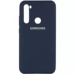 Чехол Epik Silicone Case Full для Samsung Galaxy A21 A215 (2020)  Midnight blue