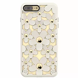Чехол SwitchEasy Fleur Case For iPhone 7 Plus Arctic White (GS-55-146-12)