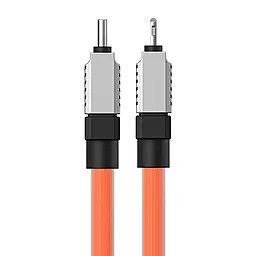 Кабель USB PD Baseus CoolPlay Series 20W 3A 1M USB Type-C - Lightning Cable Orange - мініатюра 3
