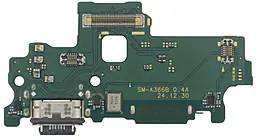 Нижняя плата Samsung Galaxy A36 5G A366 с разъемом зарядки, Sim-карты и микрофоном - фото Нижняя плата Samsung Galaxy A36 5G A366 с разъемом зарядки, Sim-карты и микрофоном