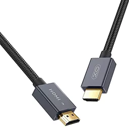 Відеокабель GB001 HDMI v2.1 8k 60hz 1.5m black XO - фото Відеокабель GB001 HDMI v2.1 8k 60hz 1.5m black XO
