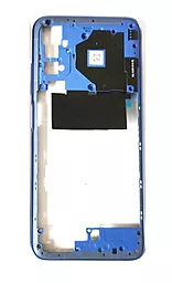 Рамка корпуса Xiaomi Redmi Note 10 5G Original Blue - миниатюра 2