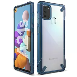 Чехол Ringke Fusion X Samsung A217 Galaxy A21s Space Blue (RCS4838)