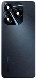 Задняя крышка корпуса Tecno Spark 10 со стеклом камеры Black - фото Задняя крышка корпуса Tecno Spark 10 со стеклом камеры Black