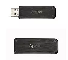 Флешка Apacer AH325 4Gb (AP4GAH325B-1) Black - миниатюра 2