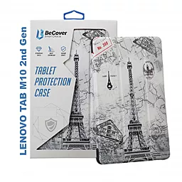 Чехол для планшета BeCover Smart Case для Lenovo Tab M10 TB-X306F HD (2nd Gen) Paris (706115) - фото Чехол для планшета BeCover Smart Case для Lenovo Tab M10 TB-X306F HD (2nd Gen) Paris (706115)
