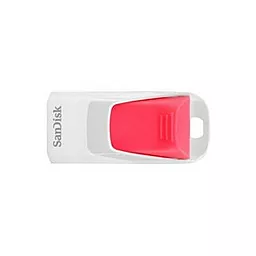 Флешка SanDisk 16Gb Cruzer Edge (SDCZ51W-016G-B35P) White-Pink - фото Флешка SanDisk 16Gb Cruzer Edge (SDCZ51W-016G-B35P) White-Pink
