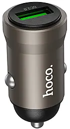 Автомобильное зарядное устройство Hoco Z62 Energy 18w QC3.0 USB-A ports car charger gold - фото Автомобильное зарядное устройство Hoco Z62 Energy 18w QC3.0 USB-A ports car charger gold