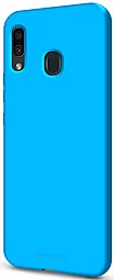 Чехол MakeFuture Flex Case Samsung A205 Galaxy A20, A305 Galaxy A30 Light Blue (MCF-SA205LB)