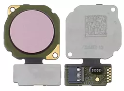 Шлейф Huawei Nova 3i / Nova 4 / Nova Lite зі сканером відбитка пальця Pink