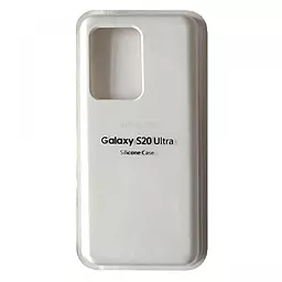 Чохол Epik Silicone Case Full для Samsung Galaxy S20 Ultra G988 White