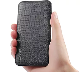 Повербанк Usams US-CD20 5000 mah Mosaic Series Black - фото Повербанк Usams US-CD20 5000 mah Mosaic Series Black