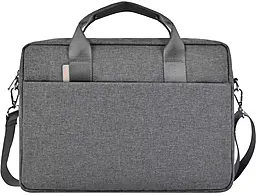 Сумка для ноутбуку WIWU Minimalist Laptop Bag II 14" Gray - фото Сумка для ноутбуку WIWU Minimalist Laptop Bag II 14" Gray
