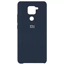Чохол Epik Silicone case (AAA) Xiaomi Redmi Note 9, Redmi 10X Midnight blue