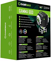 Система охлаждения GAMEMAX Gamma 600 - миниатюра 8