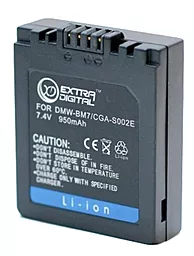 Акумулятор для фотоапарата Panasonic CGA-S002, DMW-BM7 (950 mAh) BDP2551 ExtraDigital