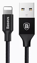 Кабель Baseus Yiven USB-A - Lightning 10w 0.6м cable Black (CALYW-B01) - фото Кабель Baseus Yiven USB-A - Lightning 10w 0.6м cable Black (CALYW-B01)