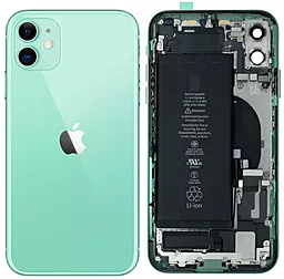 Корпус Apple iPhone 11 full kit Original - снят с телефона Green