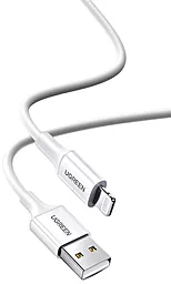 Кабель USB Ugreen US155 12w 2.4A 2M Lightning cable white (20730) - миниатюра 2