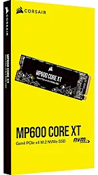 Накопичувач SSD Corsair 2TB M.2 NVMe MP600 Core XT M.2 2280 PCIe Gen4.0 x4 3D QLC (CSSD-F2000GBMP600CXT) - мініатюра 6