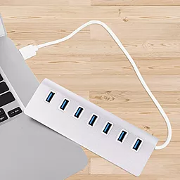 USB хаб EasyLife 7-in-1 gray - миниатюра 6 USB хаб EasyLife 7-in-1 gray - миниатюра 6