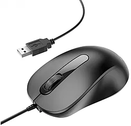 Компьютерная мышка Borofone BG4 Black - фото Компьютерная мышка Borofone BG4 Black