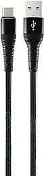 Кабель Gelius Pro Fast Speed 2 GP-UC05c USB-A - Type-C 20w 4a 1м cable Black - фото Кабель Gelius Pro Fast Speed 2 GP-UC05c USB-A - Type-C 20w 4a 1м cable Black
