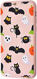 Чехол Wave Fancy Black cats Apple iPhone 7 Plus, iPhone 8 Plus Pink Sand