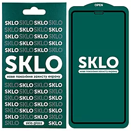 Защитное стекло SKLO 5D Full Glue Apple iPhone 12 Pro Max Black - миниатюра 2