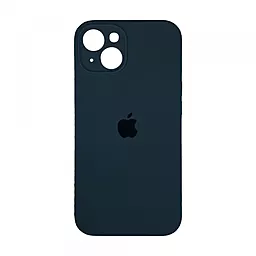 Чехол Silicone Case Full Camera for Apple IPhone 14 Plus abyss blue
