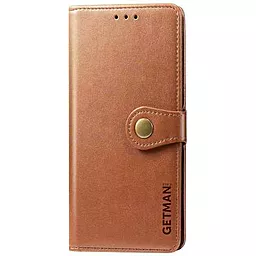 Чохол GETMAN Gallant (PU) для Xiaomi Redmi 13C / Poco C65 / Brown
