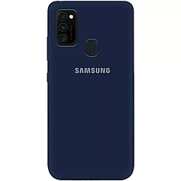 Чехол Epik Silicone Cover My Color Full Protective (A) Samsung M307 Galaxy M30s, M215 Galaxy M21 Midnight blue