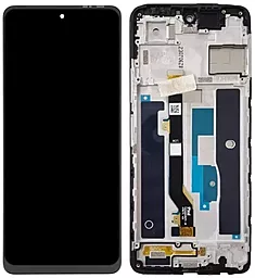 Дисплей Tecno Pova 5 (LH7n) с тачскрином и рамкой, Black - фото Дисплей Tecno Pova 5 (LH7n) с тачскрином и рамкой, Black