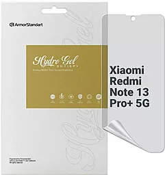 Гидрогелевая пленка ArmorStandart Anti-spy для Xiaomi Redmi Note 13 Pro+ 5G (ARM71869)