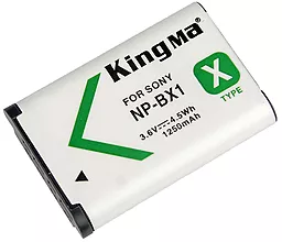 Аккумулятор для фотоаппарата Sony NP-BX1 (1250 mAh) KingMa - миниатюра 2