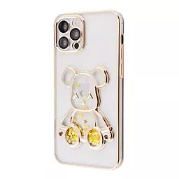Чехол Shining Bear Case для Apple iPhone 12 Pro Gold