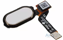 Шлейф OnePlus 3 A3003 / 3T A3010 з кнопкою Home, з сканером відбитка пальця Whie