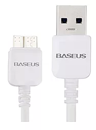 Кабель USB Baseus Pro micro USB 3.0 Cable White