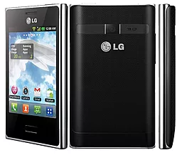 Корпус для LG Optimus L3 E400  Black