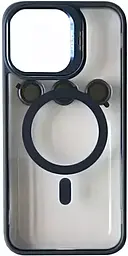 {"ru": "Чехол", "uk": "Чохол"} 1TOUCH Bracket Clear Camera Lens with MagSafe для Apple iPhone 14 Dark Blue