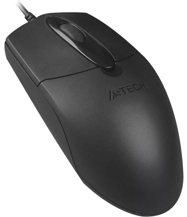 Комп'ютерна мишка A4Tech OP-720S USB  Black - фото 1