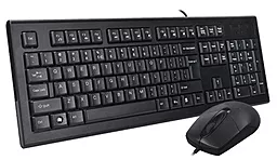 Комплект (клавіатура+мишка) A4Tech KR-8572S Black - мініатюра 2