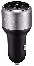 Автомобільний зарядний пристрій з швидкою зарядкою Huawei CP31 18w QC3.0 2-USB-A ports charger black/grey