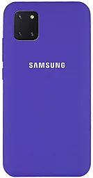 Чехол Epik Silicone Cover Full Protective (AA) Samsung N770 Galaxy Note 10 Lite Purple