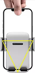 Тримач Baseus Easy Control Pro Clamp Car Mount Holder Black (SUYK010101) - мініатюра 9 Тримач Baseus Easy Control Pro Clamp Car Mount Holder Black (SUYK010101) - мініатюра 9